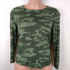 Camo long john shirt